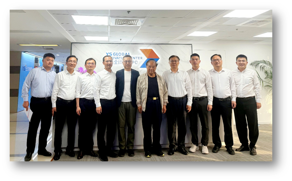 江苏省泰州市委“两新”工委副书记黄新华一行莅临亿佰达全球创新中心调研走访